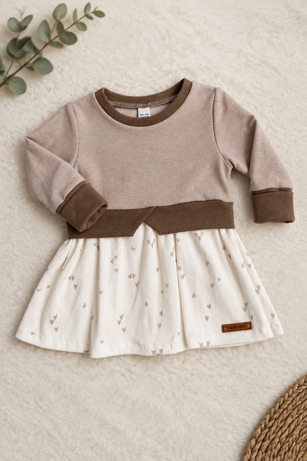 "Kleine herzchen" - Girly Sweater in 74