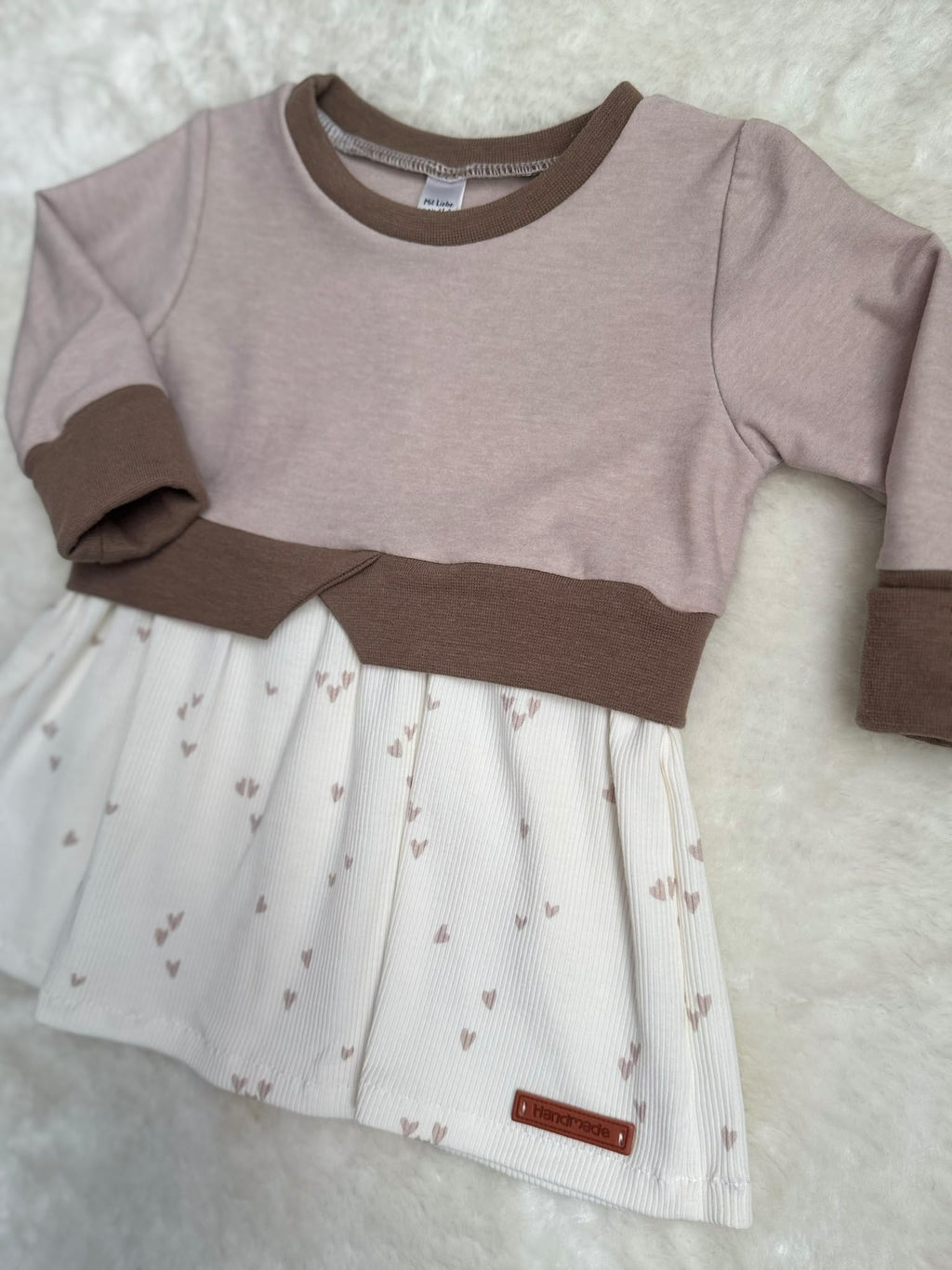 "Kleine herzchen" - Girly Sweater in 74