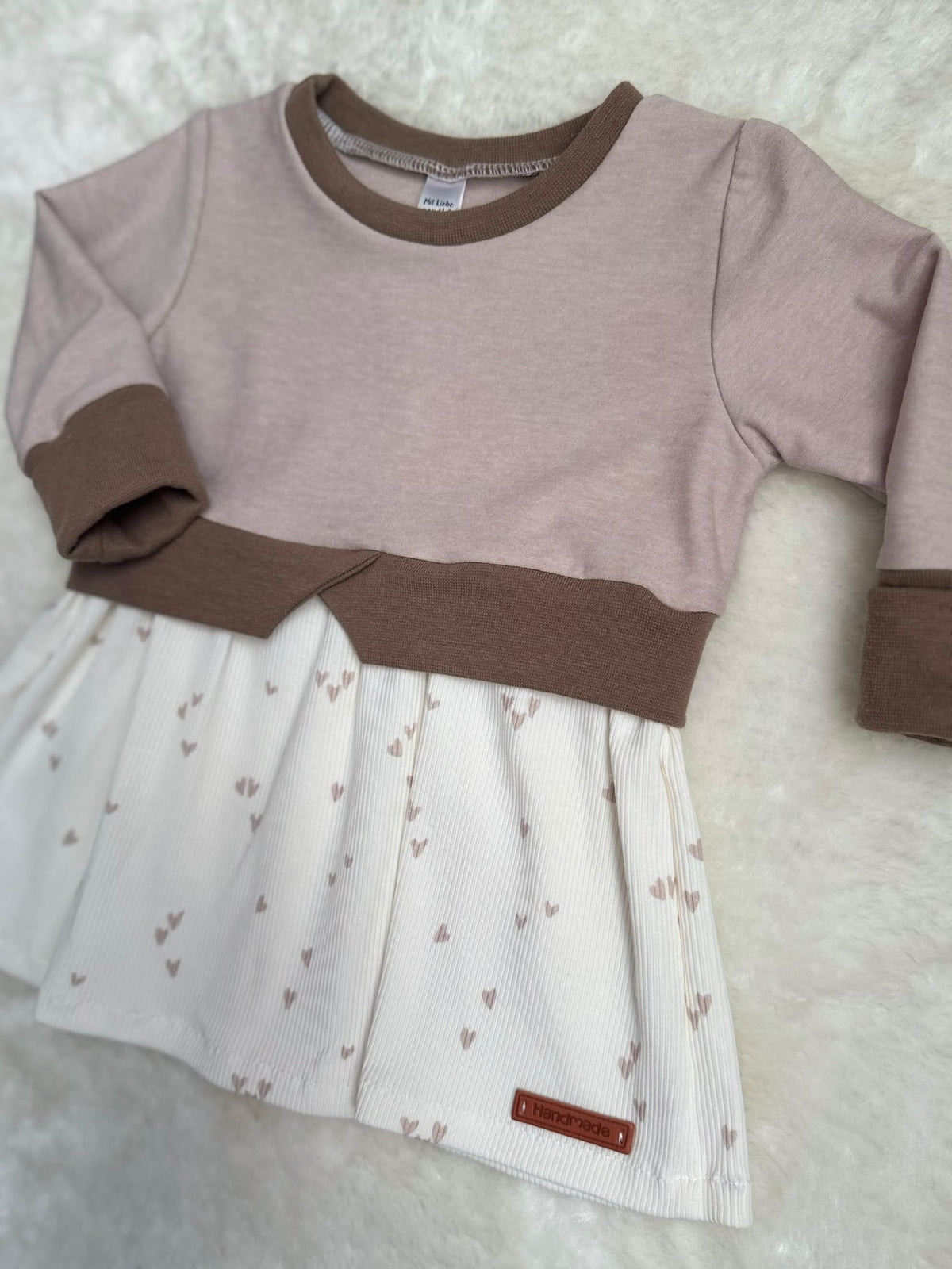 "Kleine herzchen" - Girly Sweater in 74