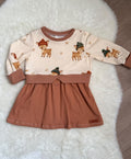 "Happy reindeer" - Girly Sweater in 86
