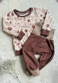 "Romantic Flower" - Sweater in 74 und Pumphose in 74/80