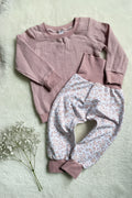 "Little Leo Rosa" - Sweater in 74 und Pumphose in 74/80