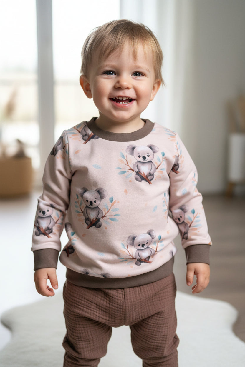"Sweet Koala" - Sweater in 92 und Pumphose in 86/92