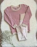 "Rosa Träumchen" - Sweater in 98 und Pumphose in 98/104